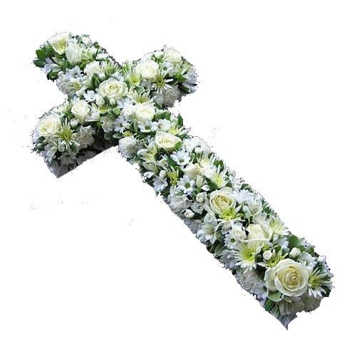 Heavenly Delight Funeral Cross